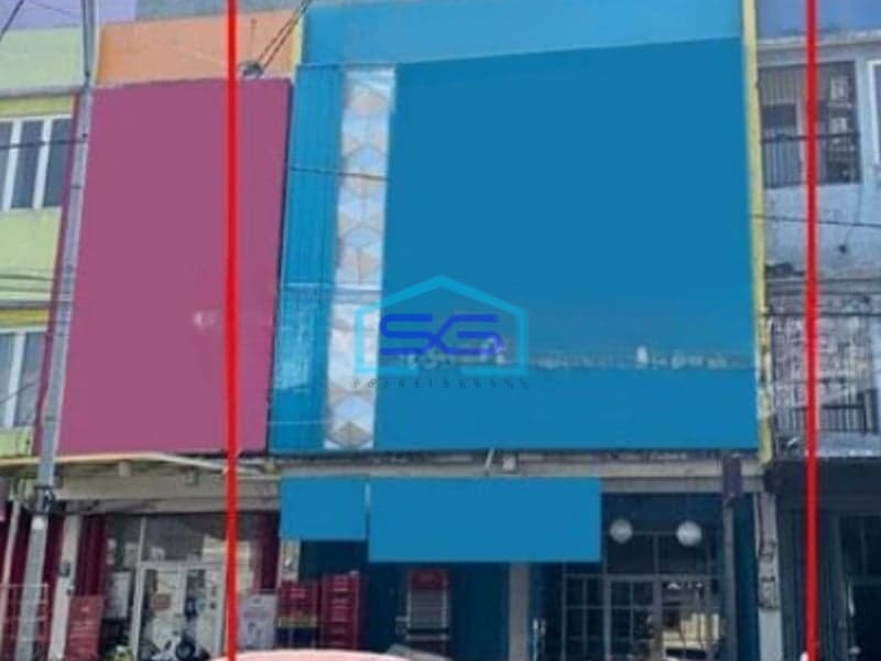 Dijual Ruko 3 Lantai Raya Bandulan Malang Pusat Usaha/Bisnis LB 800m2