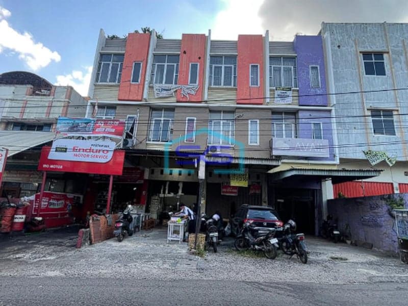 Dijual Ruko 3 lantai di Jalan Ampibi Sekip Palembang Luas Bangunan 150m2