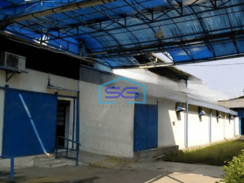 Disewakan Gudang Luas Bangunan 5283 m² di Pinggir Jalan Raya Bantar Gebang Bekasi