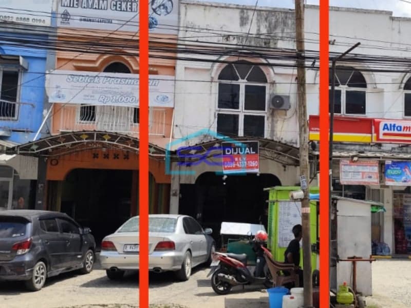 Dijual Ruko 2 lantai di Jl. Sako Raya, Palembang Sumatera Selatan Luas Tanah 232m2