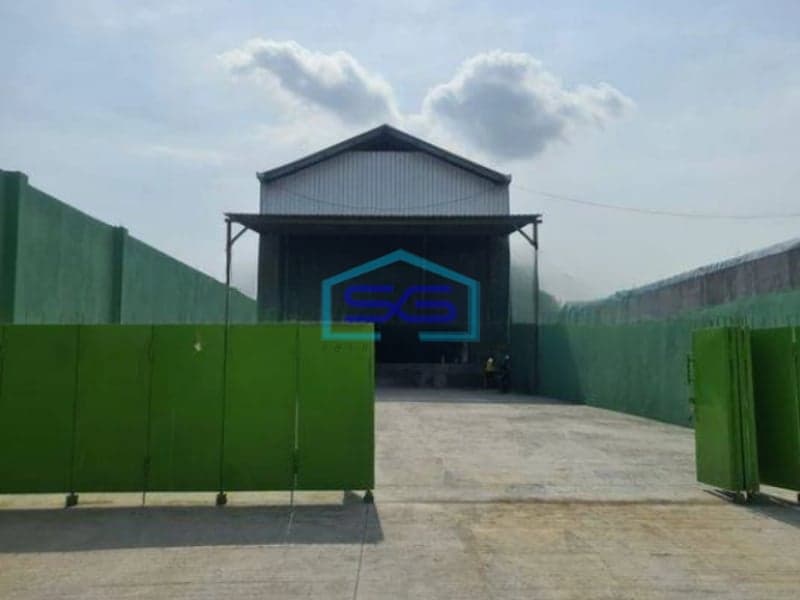 Disewakan Gudang Serbaguna Murah Tepi Jalan Lokasi Pergudangan Area Sewon Bantul Yogyakarta LT 807m2