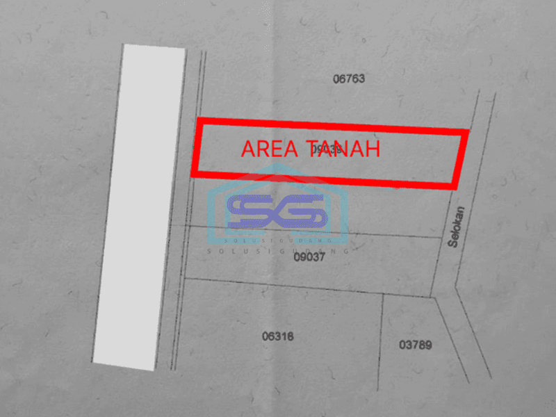 Dijual Tanah Cocok Untuk Gudang di Daerah Sukajadi Bandung Kota