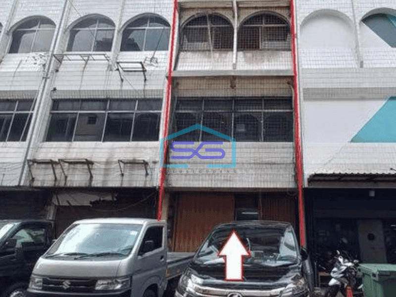 Dijual Ruko Jalan Pintu Air Komplek Pasar Baru Sawah Besar