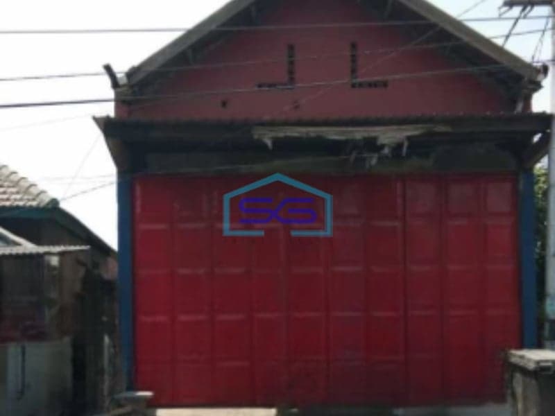 Dijual Gudang Luas Bangunan  315 m² Lokasi Bebas Banjir di Waru Surabaya
