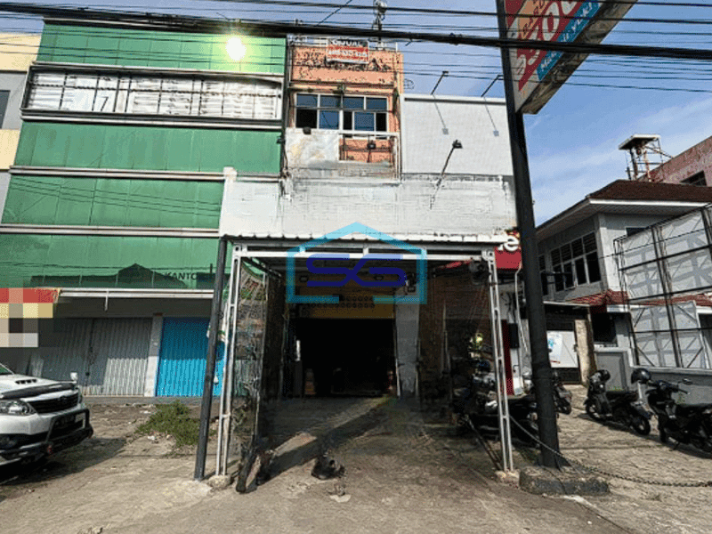 Dijual Ruko Strategis 3,5 Lantai di Jalan Kapten A Rivai Palembang LB 277m2