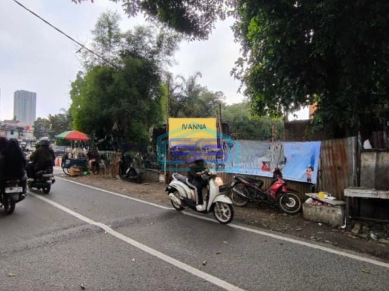Dijual Tanah Dekat Apartment Kebagusan City Jagakarsa, Jakarta Selatan Luas Tanah  2504 m²