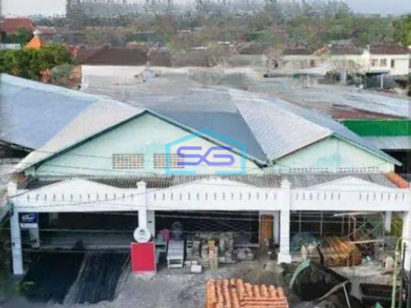 Disewakan Gudang Besar Murah Serbaguna Lokasi di Bantul Yogyakarta LT 2000m2