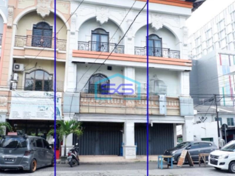 Disewakan Ruko Strategis 3 Lantai Kawasan Perkantoran Di Purwosari Solo LB 297m2