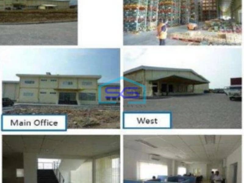 Dijual Pabrik Luas Tanah 9,8 Hektar Dengan Bangunan 1,2 Hektar Ada Office di Cikarang Bekasi