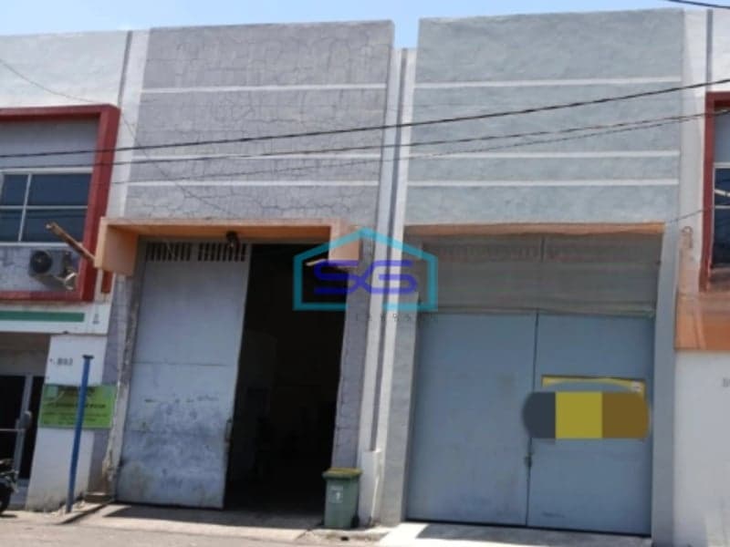 Dijual Gudang Luas Tanah  282 m² Lokasi Bebas Banjir di Banyu Urip Surabaya