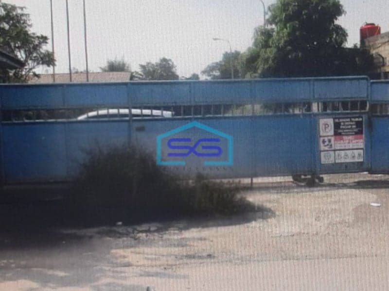 Dijual  Gudang ex Pabrik PT Petroplast Industri di Kabupaten Bogor LT 19795m2