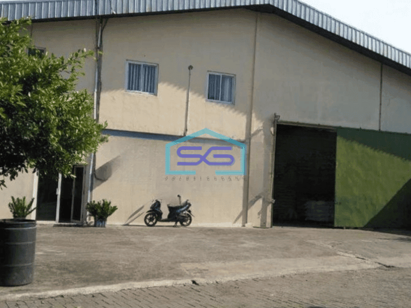 Dijual Tanah dan Bangunan Pabrik Daur Ulang Plastik Rajeg Tangerang