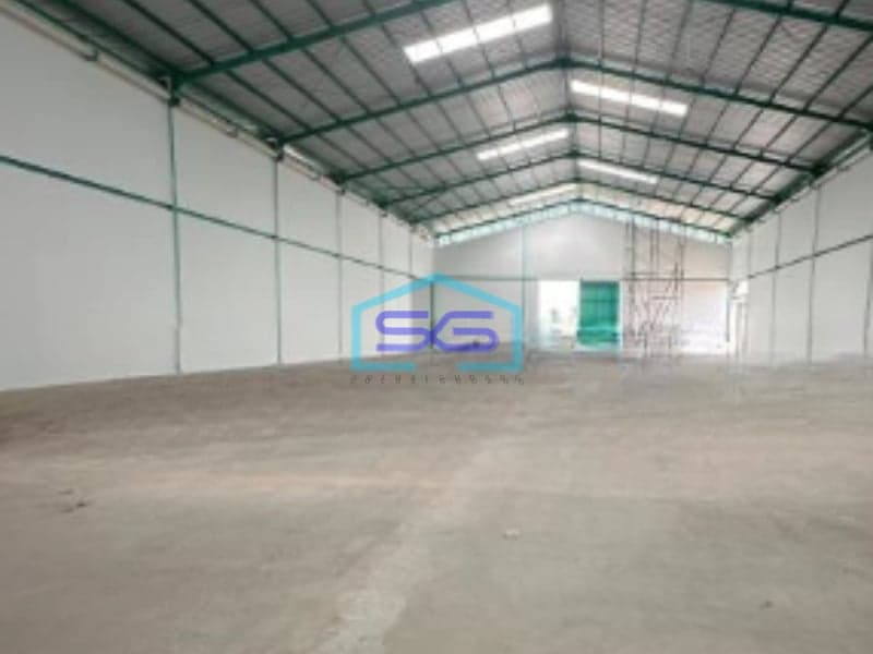 Disewakan Gudang Luas Tanah 1500 m2 Lokasi Bebas Banjir di Cikande Serang