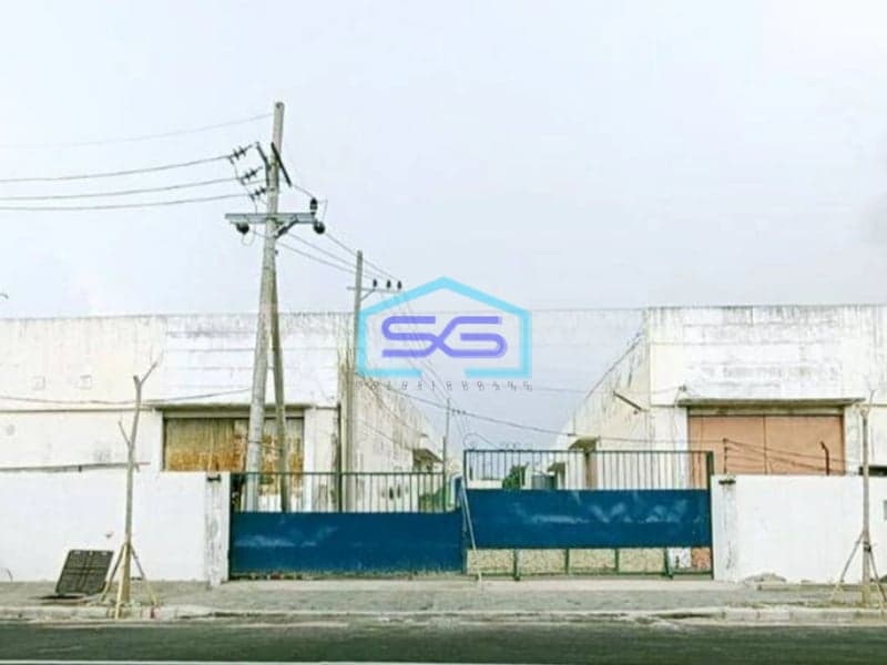 Disewakan Gudang Di Jl Raya Benowo Surabaya Siap Pakai Bebas Banjir LT 180m2