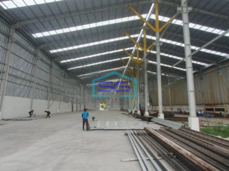 Disewakan Cepat Pabrik Baru Ceiling Tinggi Di Sepatan Tangerang Luas Bangunan  6720 m²