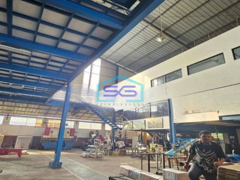 Dijual Gudang Taman Tekno BSD Tangerang Multifungsi Murah Rapih Siap Pakai