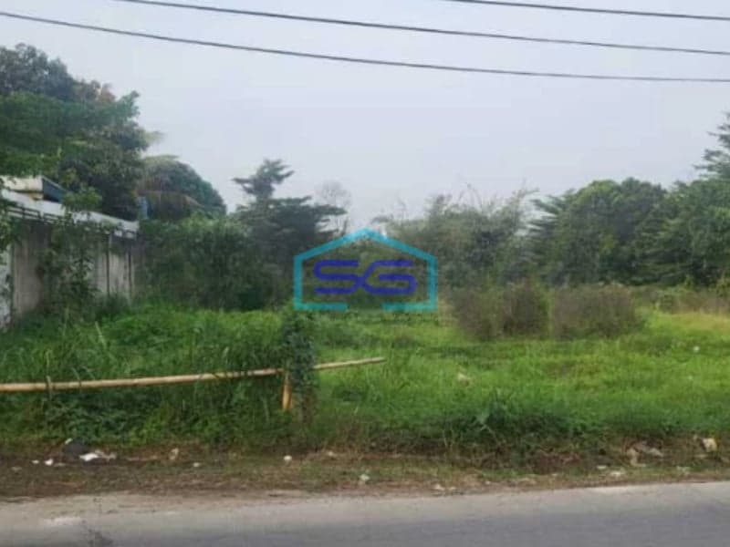 Dijual Tanah LT 8400m² Bebas Banjir Di Jl. Pemuda Gunung Sindur Bogor