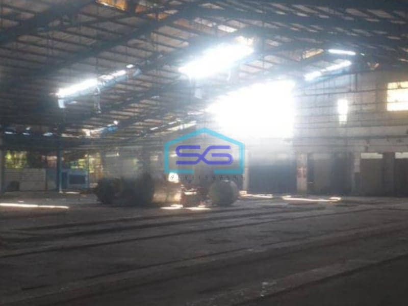 Dijual Murah Tanah Beserta Bangunan Ex Garmen Tekstil  Gudang Di Karang Mulya, Karawang Jawa Barat