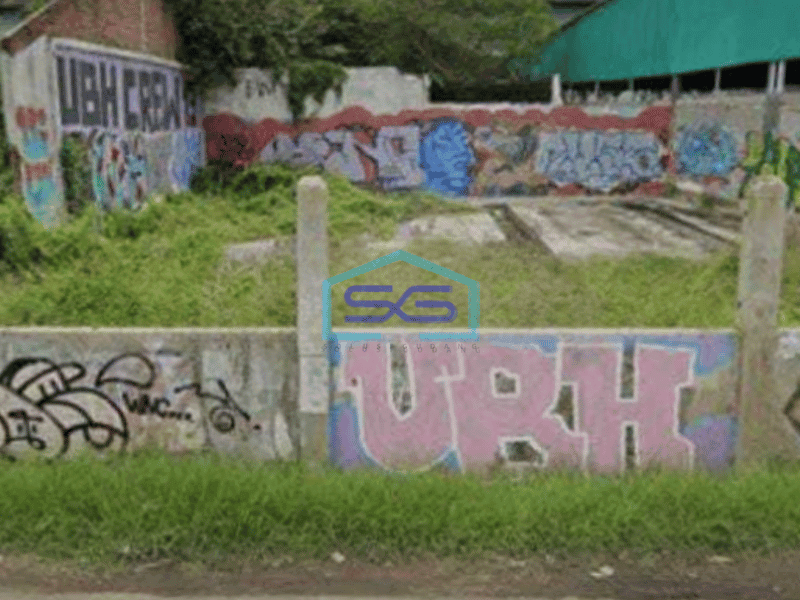 Disewakan Tanah Lahan Kosong Lokasi Strategis Pinggir Jalan Raya Curug tangerang LT 1500m2