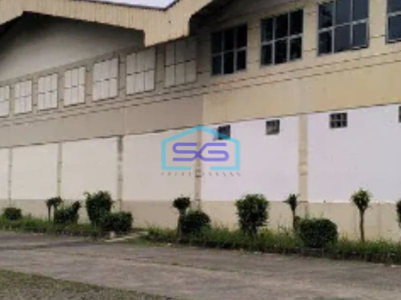 Disewakan Pabrik Siap Pakai di Kawasan Industri Berikat Akses 40 feet Cikupa Tangerang LT 10000m2