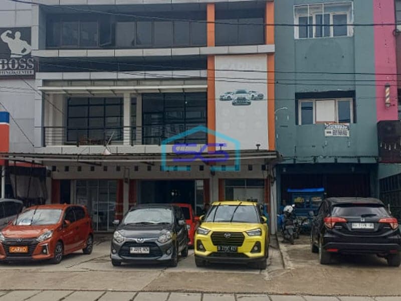 Dijual 3 Unit Ruko 3,5 Lantai di Jalan R. Soekamto, Palembang  LB 847m2