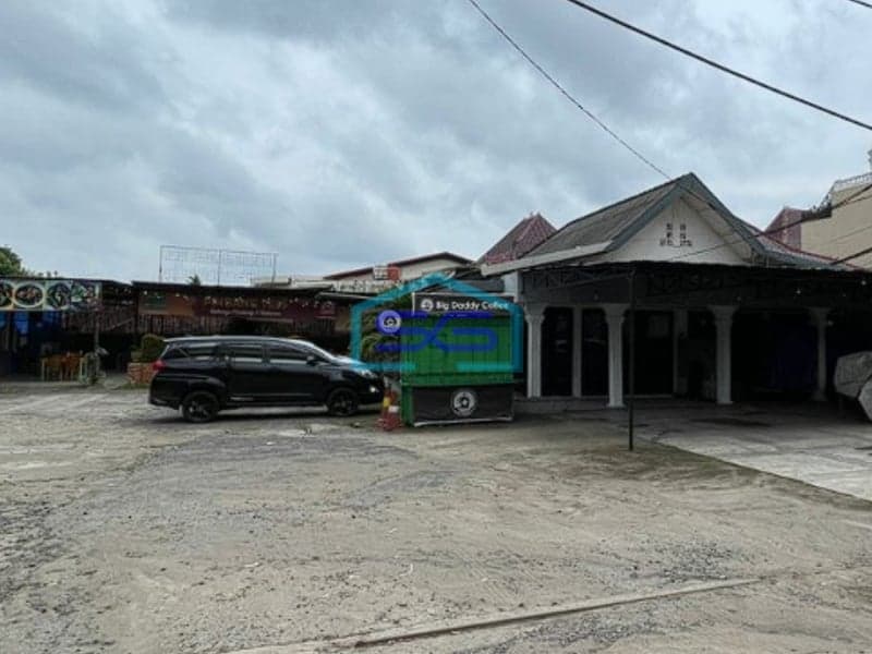Dijual Tanah + Ruang Usaha Lokasi Strategis Jalan Demang Lebar Daun Palembang