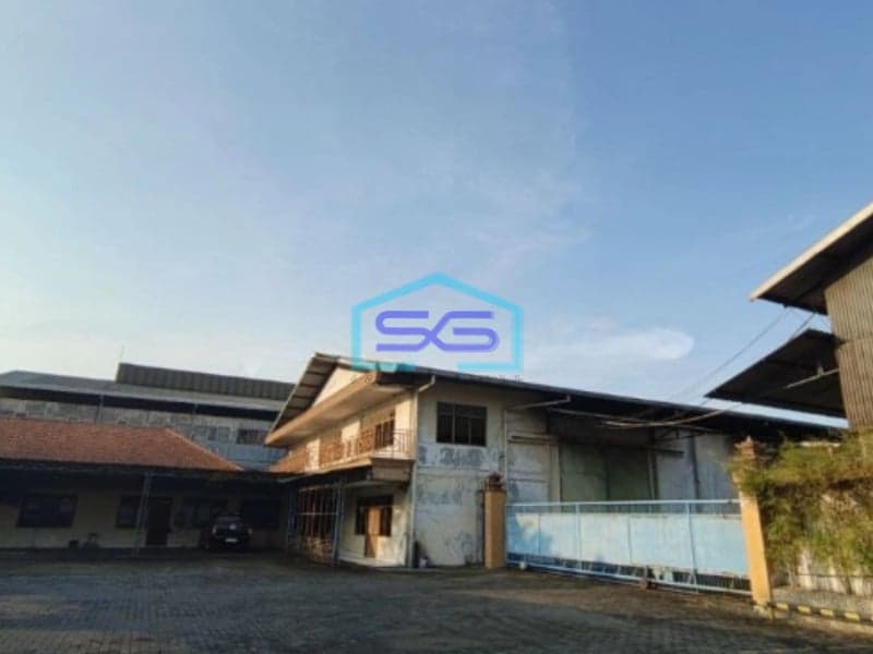 Dijual Ex Pabrik Legundi Gresik di Jalan Raya Provinsi Kawasan Industri Driyorejo Gresik LB 15000m2