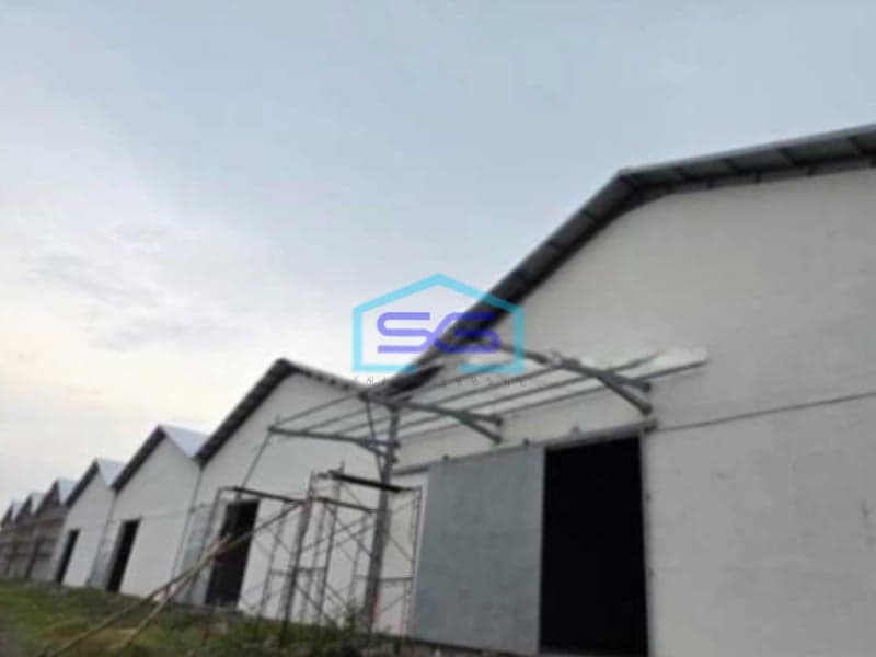 Disewakan Gudang Zona Industri Lokasi Madiun Jawa Timur Luas Bangunan 3500m2