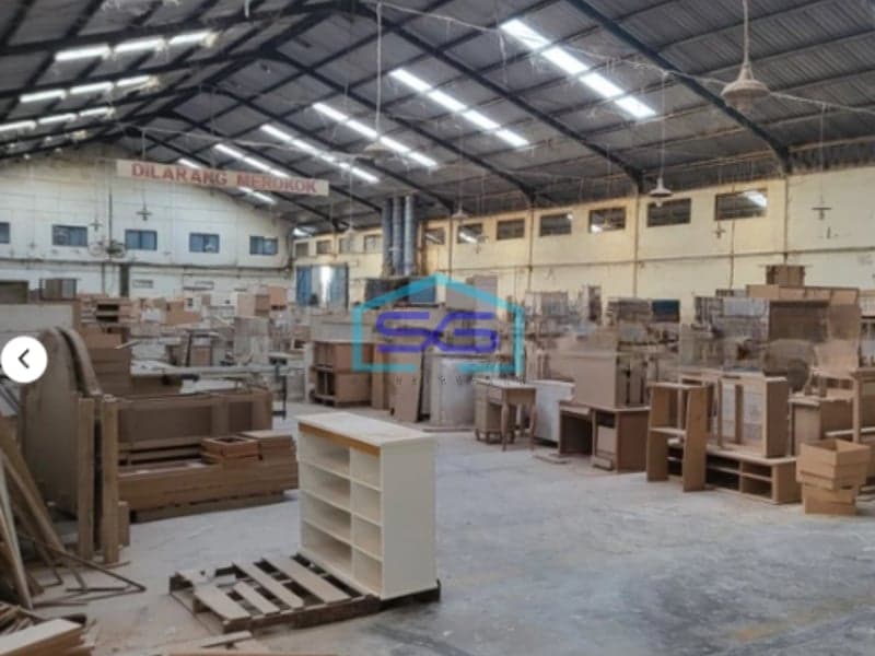 Dijual Pabrik 2 Lantai Siap Pakai di Raya Cerme Gresik Jawa Timur Luas Tanah 7085m2