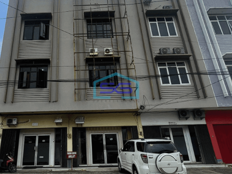 Dijual 2 Unit Ruko Strategis di Pusat Kota Jalan Sumpah Pemuda, Palembang LB 350m2
