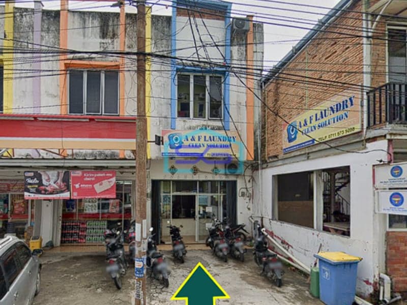 Dijual Ruko Strategis di Jalan Wijaya Kusuma Dekat Palembang Square Mall LB 150m2