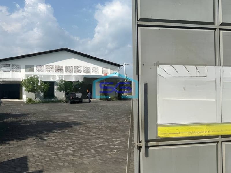 Dijual Gudang Zona Merah Industri Lokasi Juwiring Klaten Jawa Tengah Luas Tanah 4700m2