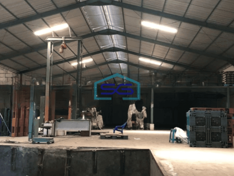 Disewakan Gudang Akses Container di Kosambi Tangerang Luas Bangunan 2618 m²