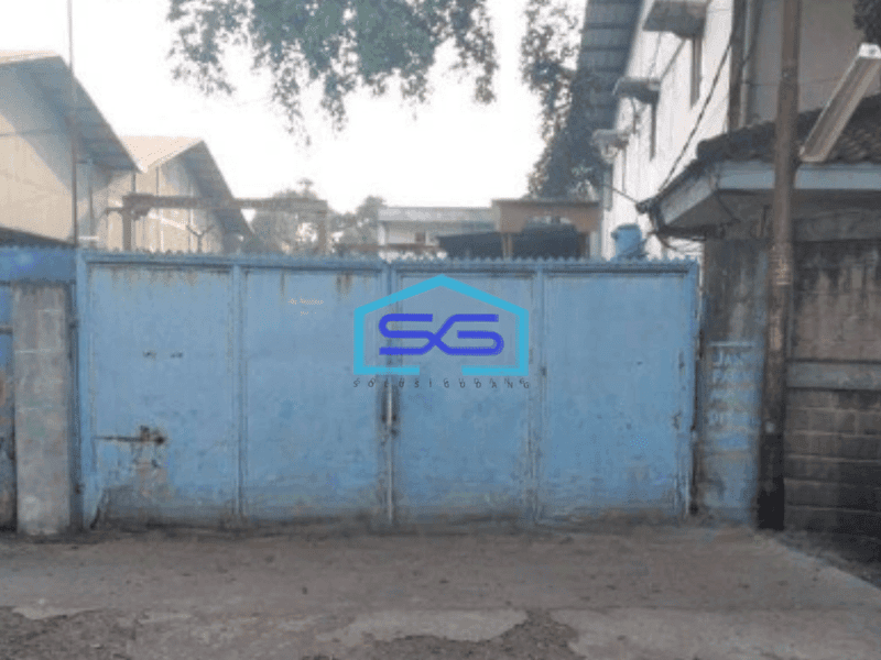 Dijual Gudang Akses Container Luas Bangunan 4000 m² di Bitung Tangerang