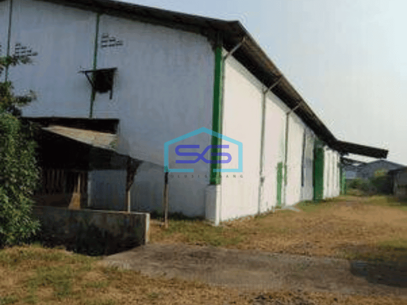 Dijual Lahan dan Bangunan ex Pabrik Biji Plastik di Salembaran Kosambi