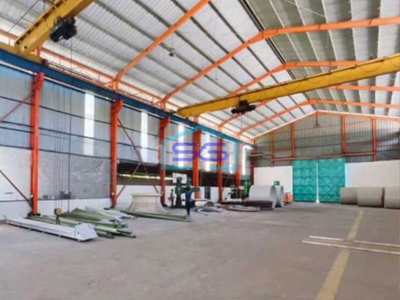 Dijual Gudang Siap Pakai di Citeureup Bogor Jawa Barat Luas Tanah 7000m2