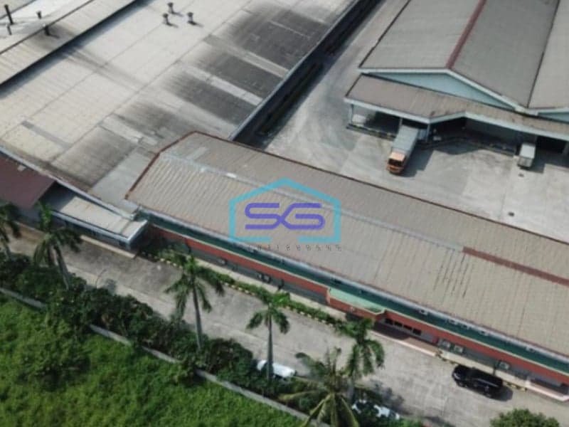 Dijual Pabrik Bekas Garmen di Cibitung Bekasi Akses Strategis LT 27239m2