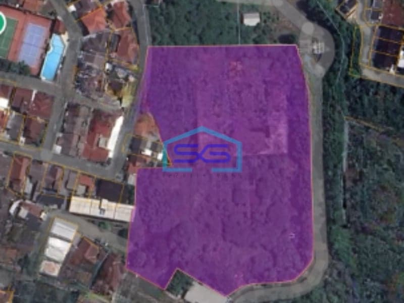 Dijual Tanah Jalan Bukit Cinere Raya Gandul Depok Luas Tanah 12109m2