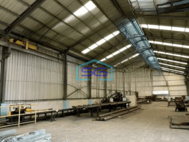 Dijual Gudang Akses Container 40 Feet di Curug Tangerang Luas Bangunan  3000 m²