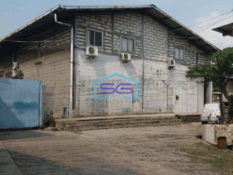Dijual Murah Gudang Luas Bangunan  1200 m² di Periuk Tangerang