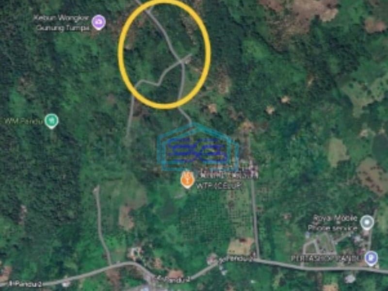 Dijual Tanah 10~20 H Di Pandu Cocok Buat Kantor Gudang Mapanget, Manado Luas Tanah (PxL)  110000 m²