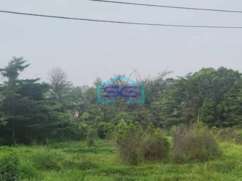 Dijual Tanah LT 8400m² Bebas Banjir Di Jl. Pemuda Gunung Sindur Bogor
