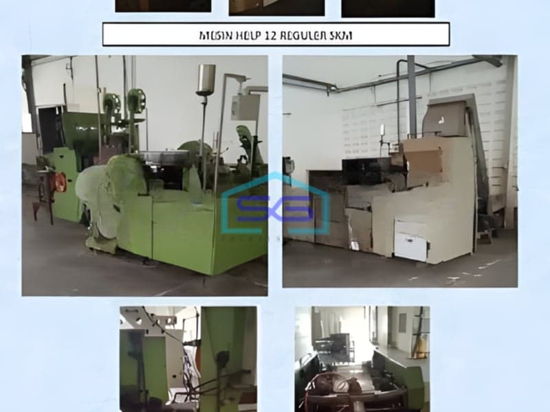 Dijual Gudang Ada Kantor Luas Bangunan  17000 m² di Probolinggo