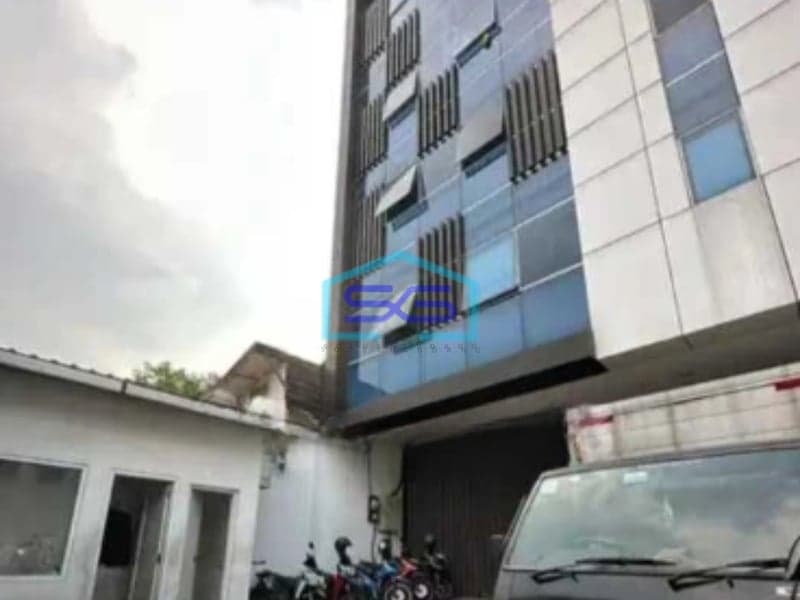 Dijual Gedung Kantor 6 Lantai di Pecenongan Gambir Jakarta Pusat LT 485m2