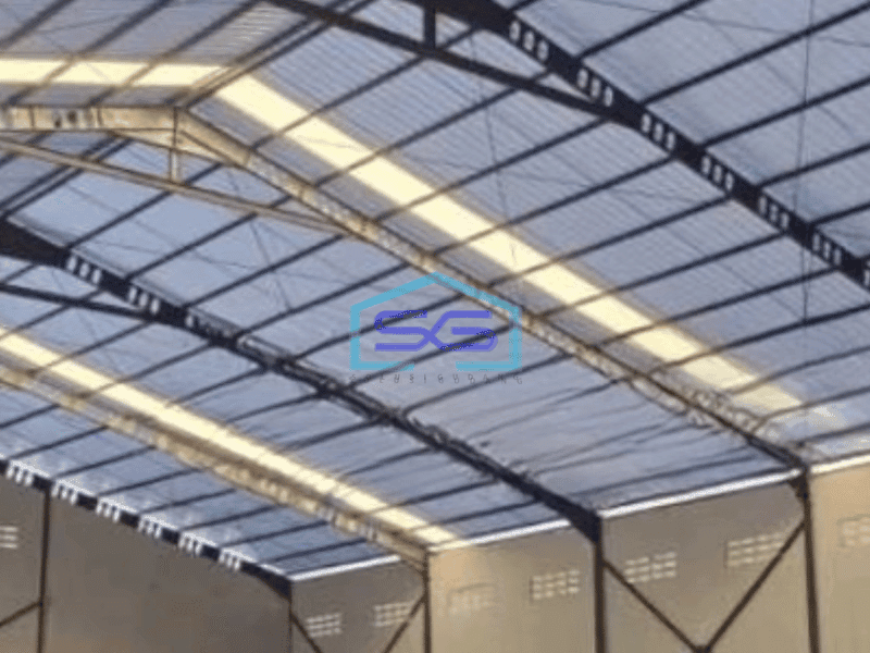 Dijual Gudang Akses Container 40 Feet Luas Tanah  2000 m² Lokasi Sepatan Tangerang