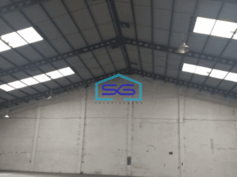 Dijual Gudang Jatake Tangerang Luas Tanah 870m2