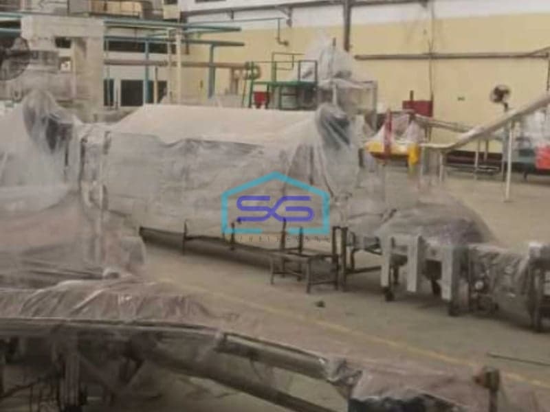 Dijual Pabrik Luas Bangunan 9000 m² Lokasi Pasar Kemis Tangerang