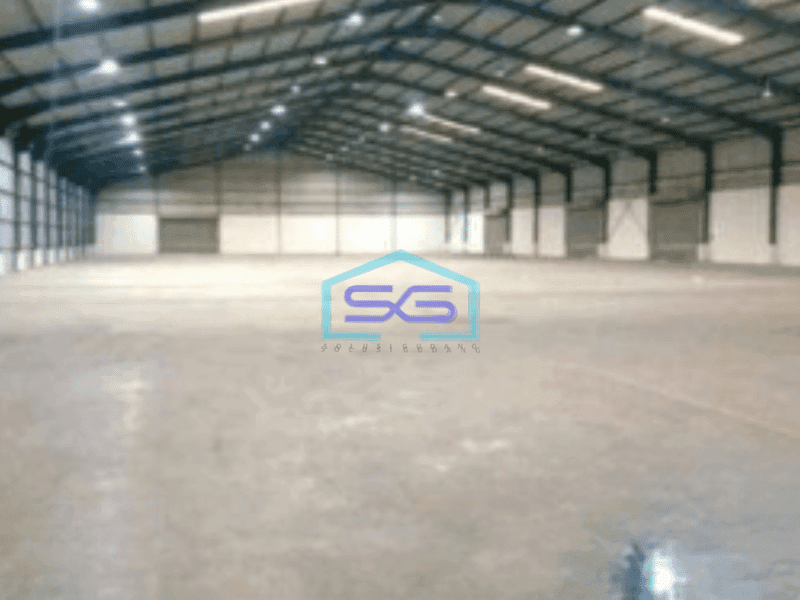 Disewakan Gudang Ada Loading Dock Lokasi Strategis di Tarumajaya Bekasi Luas Bangunan 3360 m²