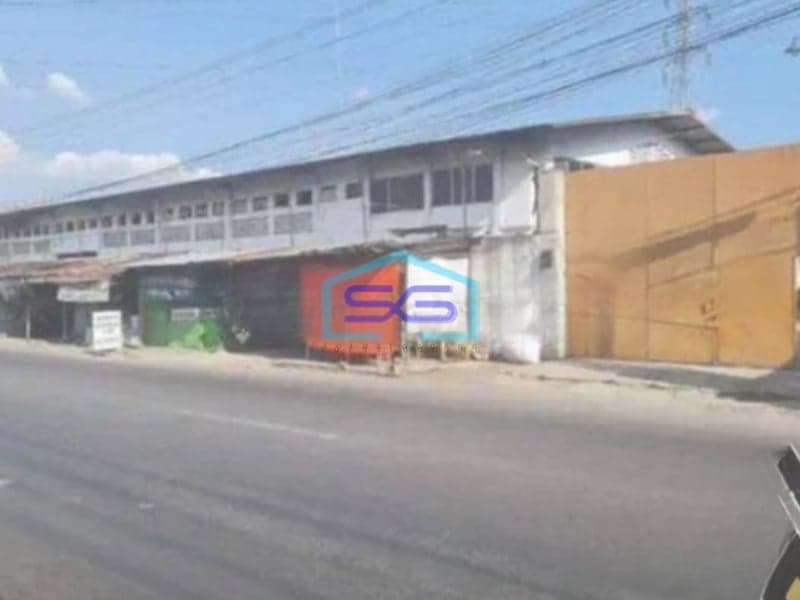 Dijual Tanah Dan Bangunan Gudang Industri Kartasuro Sukoharjo LT 5255m2