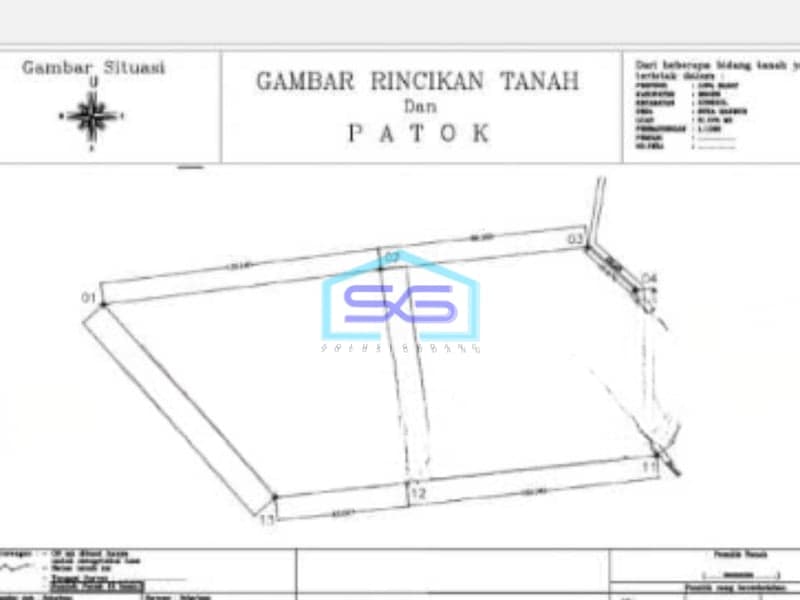 Dijual Tanah 20765 m² Lokasi Dramaga Bogor